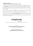 Appendix B in relation to the Proposed Renewal of the Unit Buy-Back Mandate
